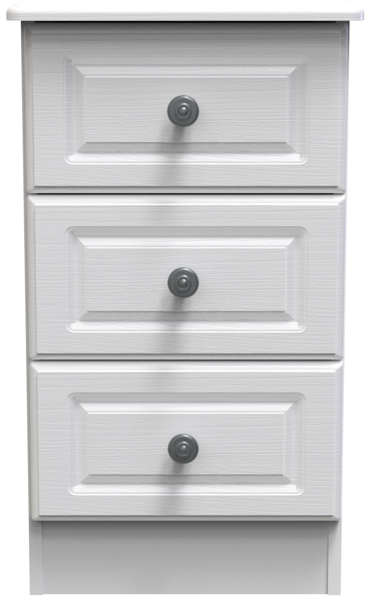 Pembroke 3 Drawer Bedside, 6 Drawer Chest & Wardrobe - Welcome Furniture