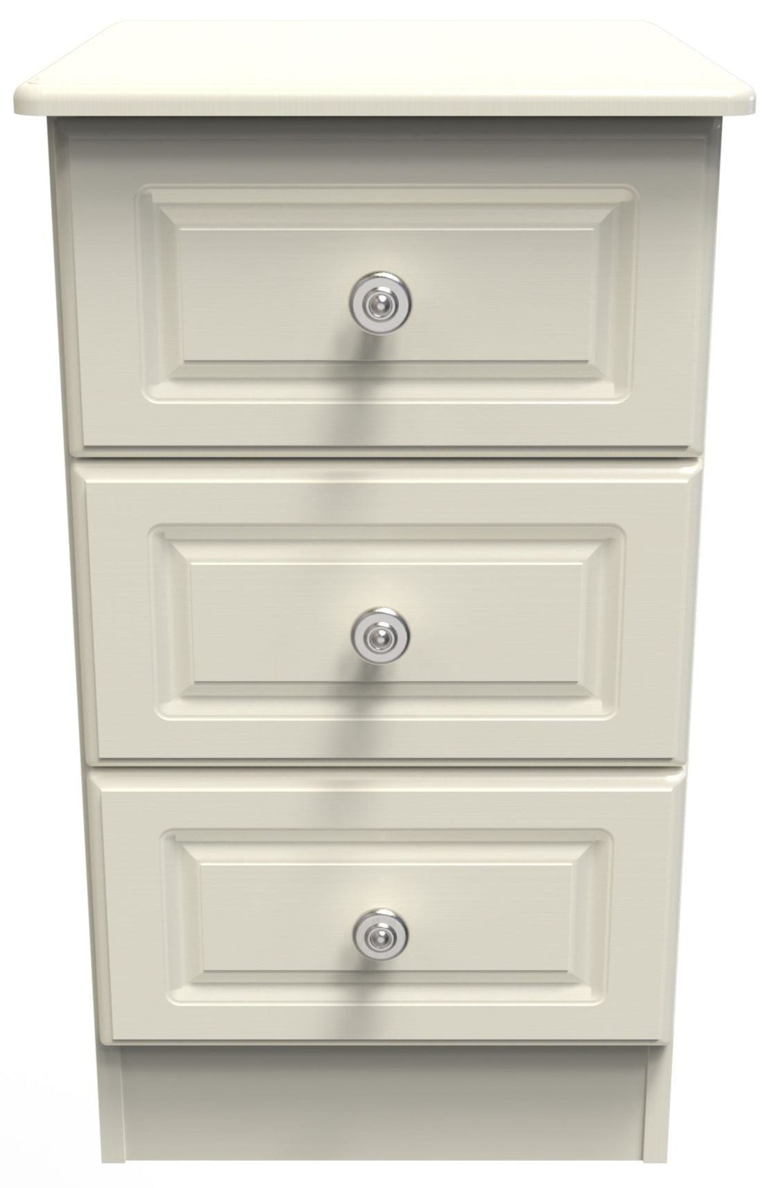 Pembroke 3 Drawer Bedside, 6 Drawer Chest & Wardrobe - Welcome Furniture