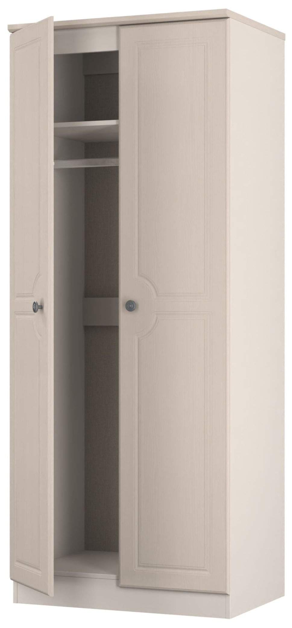 Pembroke 3 Drawer Bedside, 6 Drawer Chest & Wardrobe - Welcome Furniture