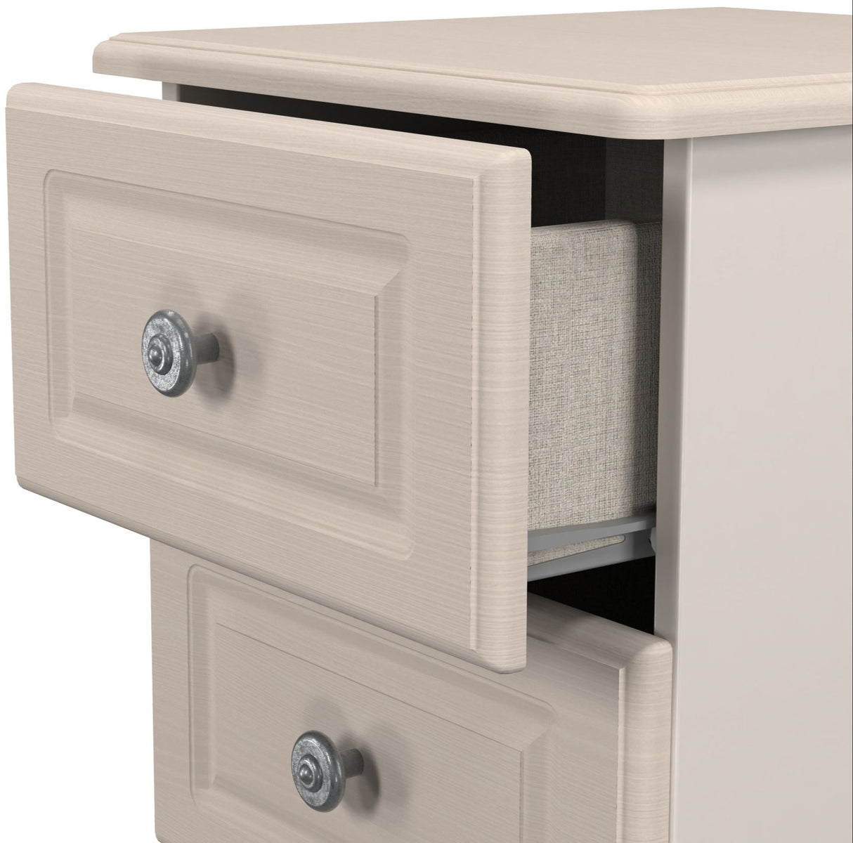 Pembroke 3 Drawer Bedside, 6 Drawer Chest & Wardrobe - Welcome Furniture