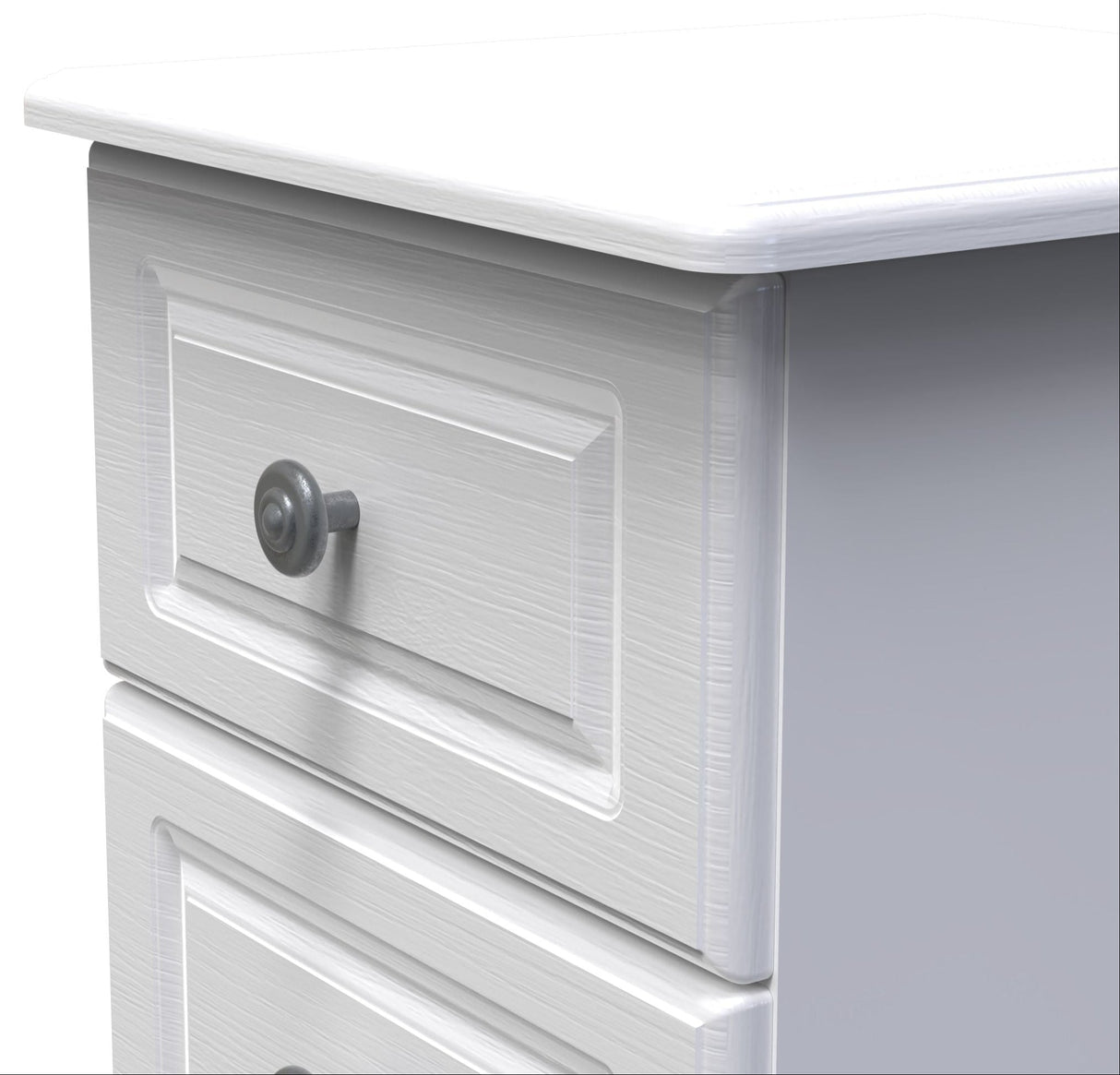 Pembroke 3 Drawer Bedside, 6 Drawer Chest & Wardrobe - Welcome Furniture