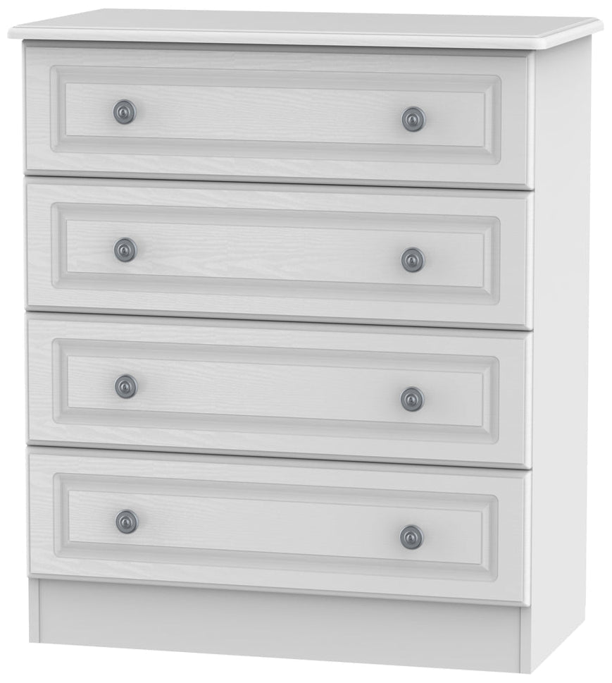 Pembroke 3 Drawer Bedside, 6 Drawer Chest & Wardrobe - Welcome Furniture