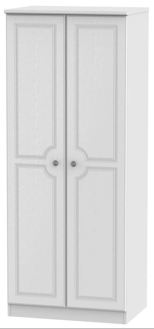 Pembroke 3 Drawer Bedside, 6 Drawer Chest & Wardrobe - Welcome Furniture