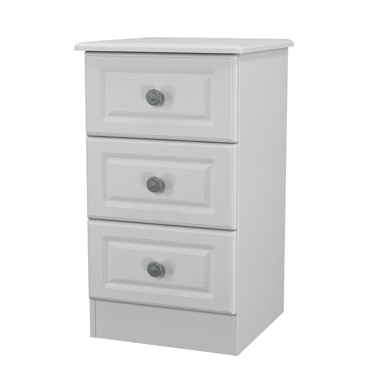 Pembroke 3 Drawer Bedside Cabinet - Welcome Furniture