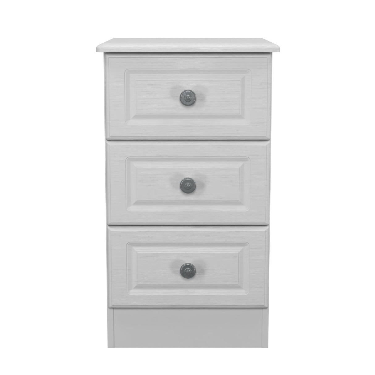 Pembroke 3 Drawer Bedside Cabinet - Welcome Furniture