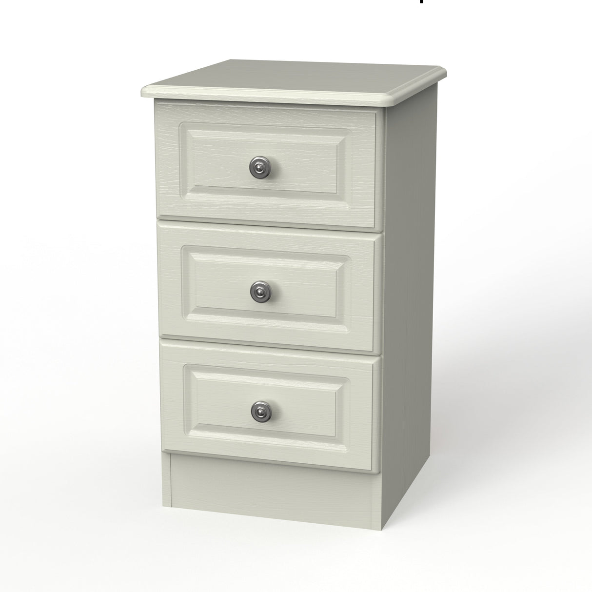 Pembroke 3 Drawer Bedside Cabinet - Welcome Furniture