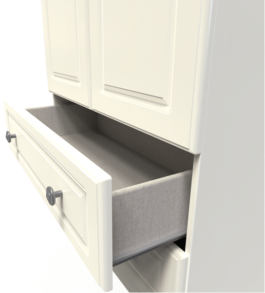 Pembroke 3 Drawer Bedsides, 4 Drawer Chest & Wardrobe - Welcome Furniture