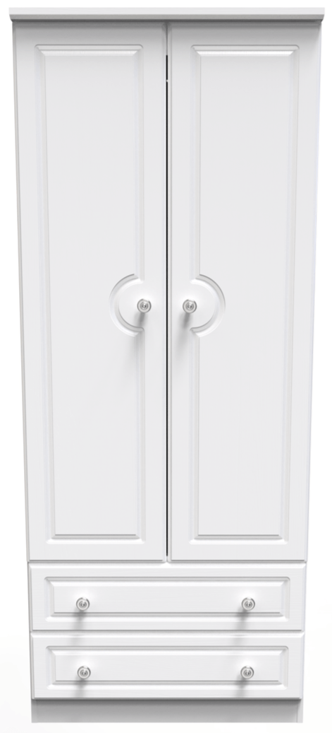 Pembroke 3 Drawer Bedsides, 4 Drawer Chest & Wardrobe - Welcome Furniture