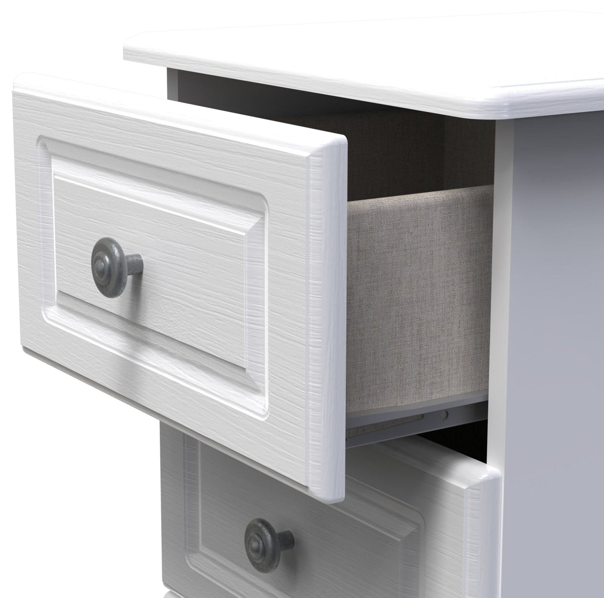 Pembroke 3 Drawer Bedsides, 4 Drawer Chest & Wardrobe - Welcome Furniture