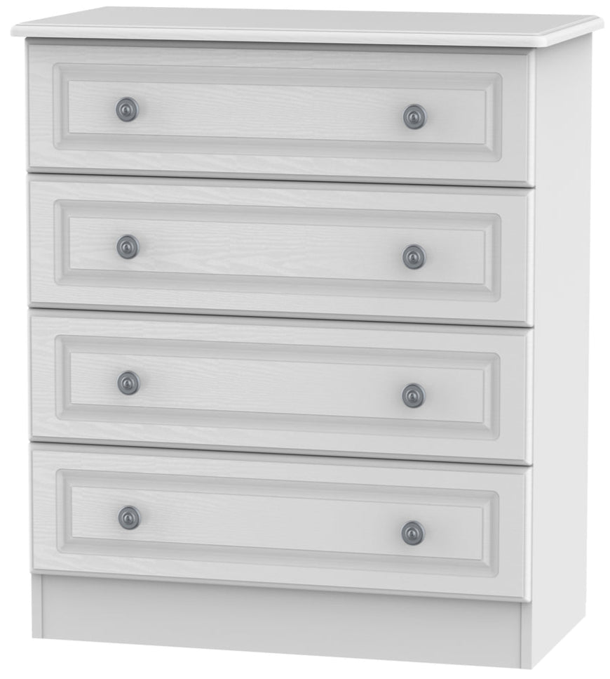 Pembroke 3 Drawer Bedsides, 4 Drawer Chest & Wardrobe - Welcome Furniture