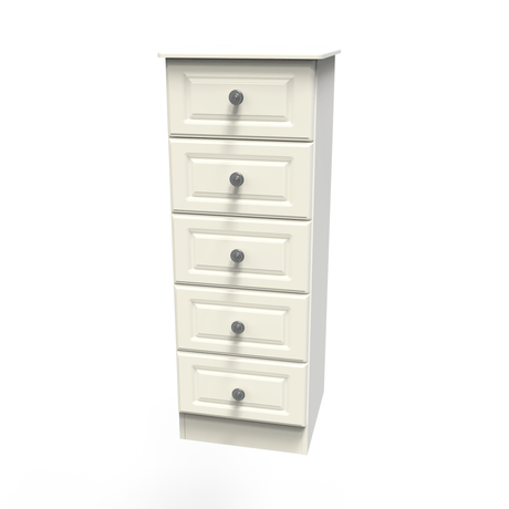 Pembroke 5 Drawer Narrow Chest - Welcome Furniture