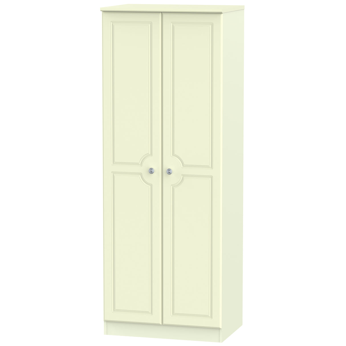 Pembroke Cream Tall 2 Door Wardrobe - Welcome Furniture