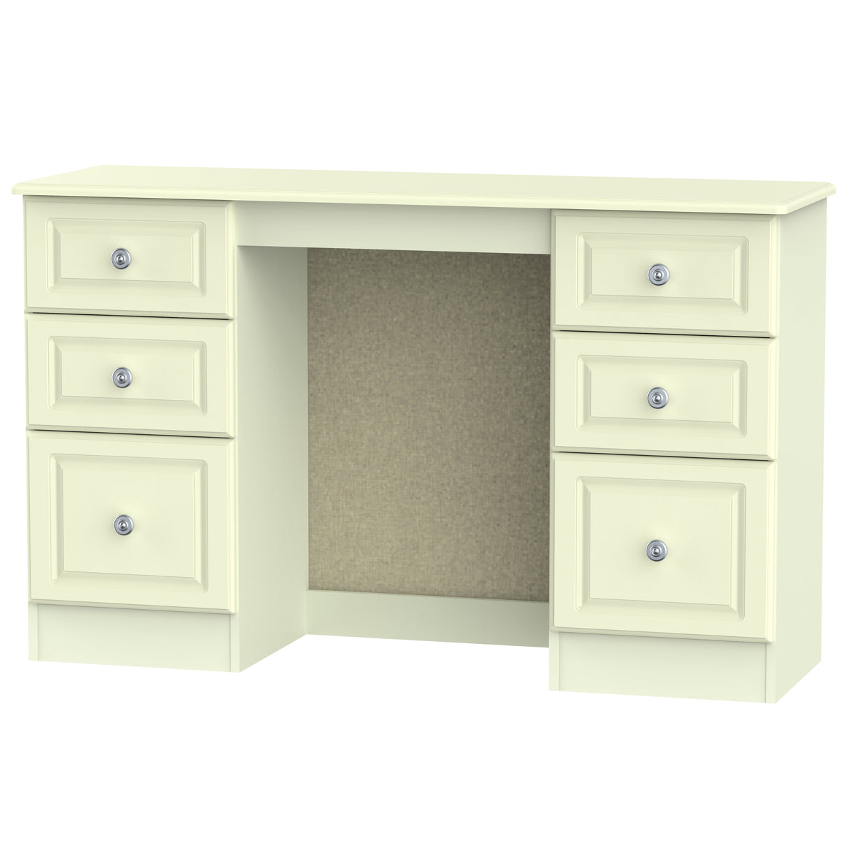 Pembroke Double Pedestal 6 Drawer Dressing Table - Welcome Furniture