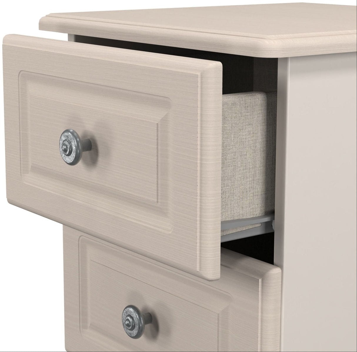 Pembroke Wardrobe, 3 Drawer Bedisde & 6 Drawer Chest - Welcome Furniture