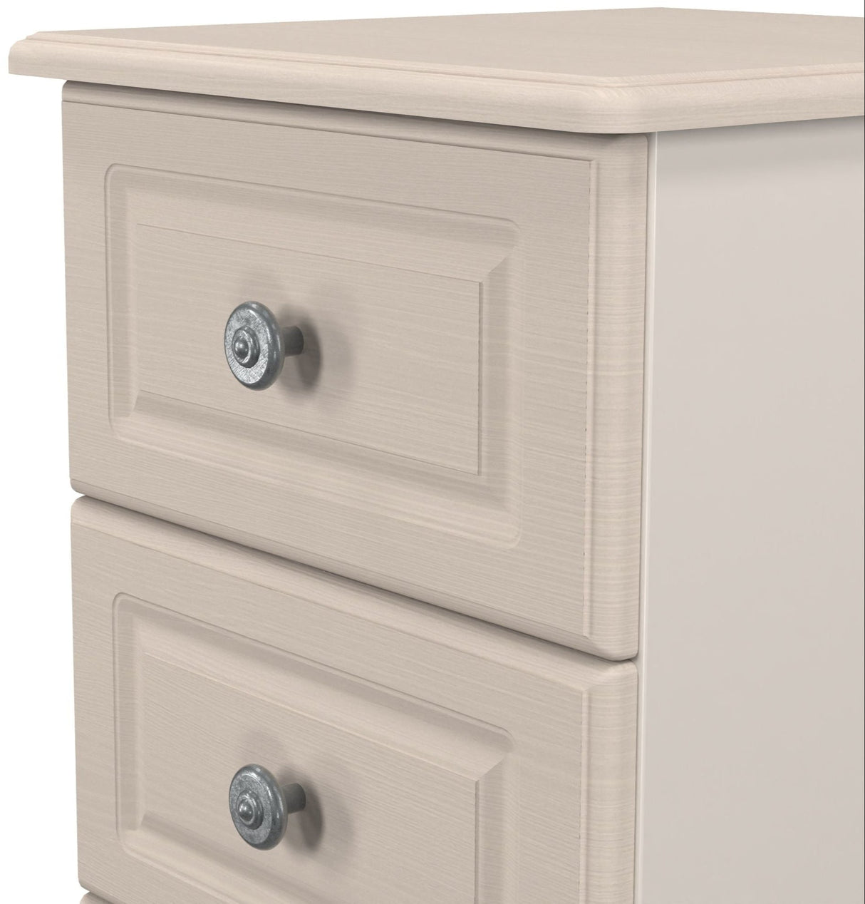 Pembroke Wardrobe, 3 Drawer Bedisde & 6 Drawer Chest - Welcome Furniture