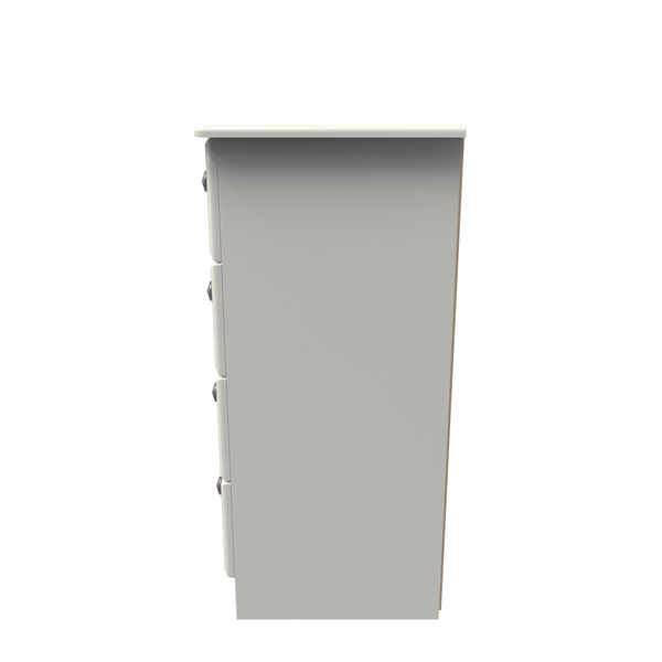 Pembroke Wardrobe, 3 Drawer Bedside & 4 Drawer Chest - Welcome Furniture