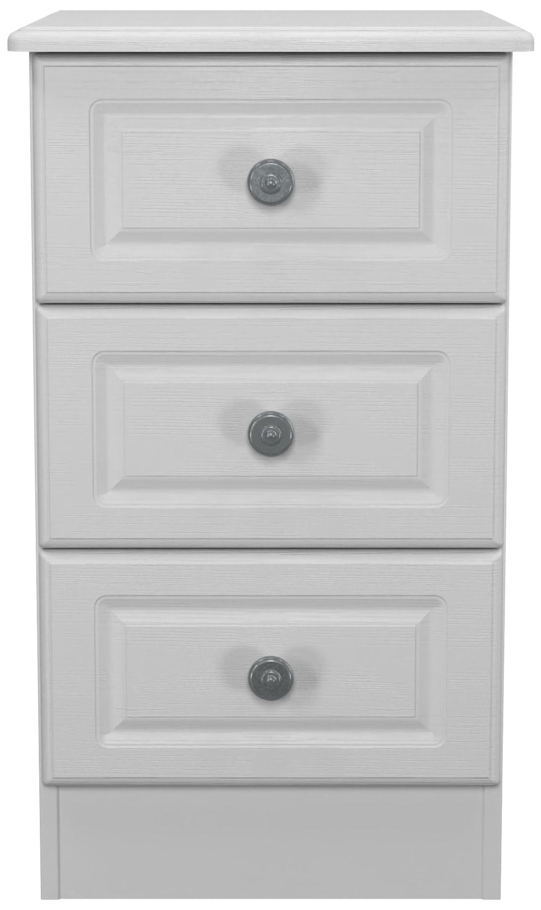 Pembroke Wardrobe, 3 Drawer Bedside & 4 Drawer Chest - Welcome Furniture