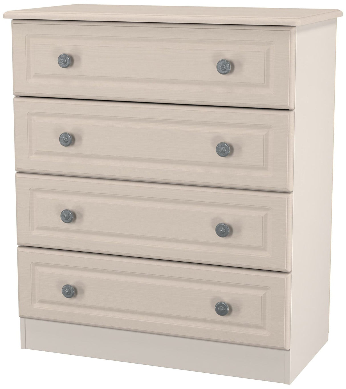 Pembroke Wardrobe, 3 Drawer Bedside & 4 Drawer Chest - Welcome Furniture