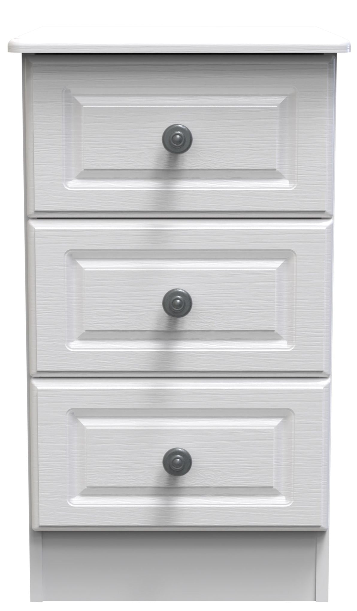 Pembroke Wardrobe, 3 Drawer Bedside & 4 Drawer Chest - Welcome Furniture