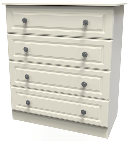 Pembroke Wardrobe, 3 Drawer Bedsides & 4 Drawer Chest - Welcome Furniture