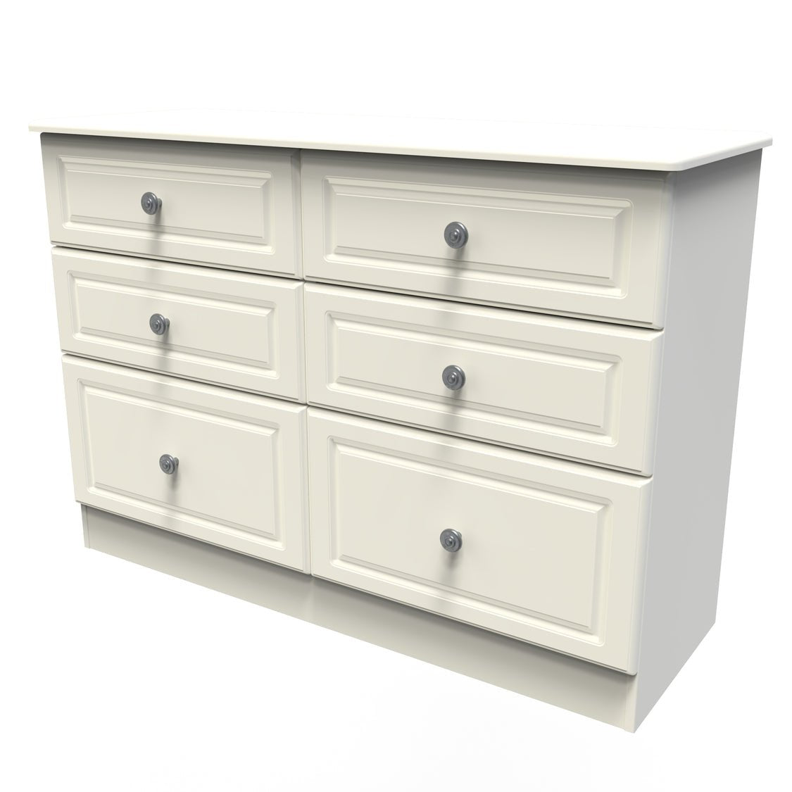 Pembroke Wardrobe, 3 Drawer Bedsides & 6 Drawer Chest - Welcome Furniture