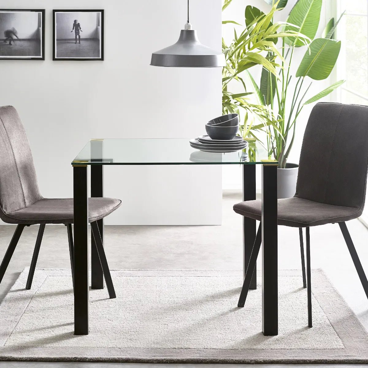 Piero Square Dining Table - Julian Bowen