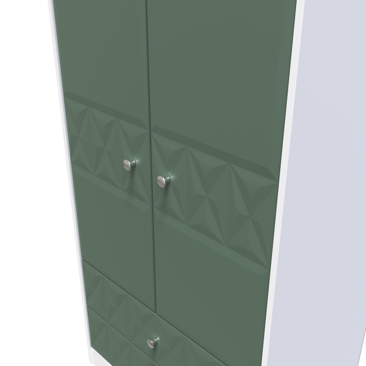 Pixel 2 Door 2 Drawer Wardrobe - Welcome Furniture