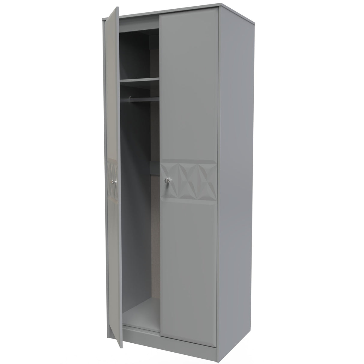 Pixel 2 Door Wardrobe - Welcome Furniture