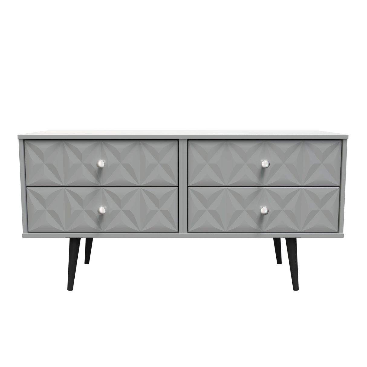 Pixel 4 Drawer Bed Box with Dark Scandinavian Legs - Welcome Furniture