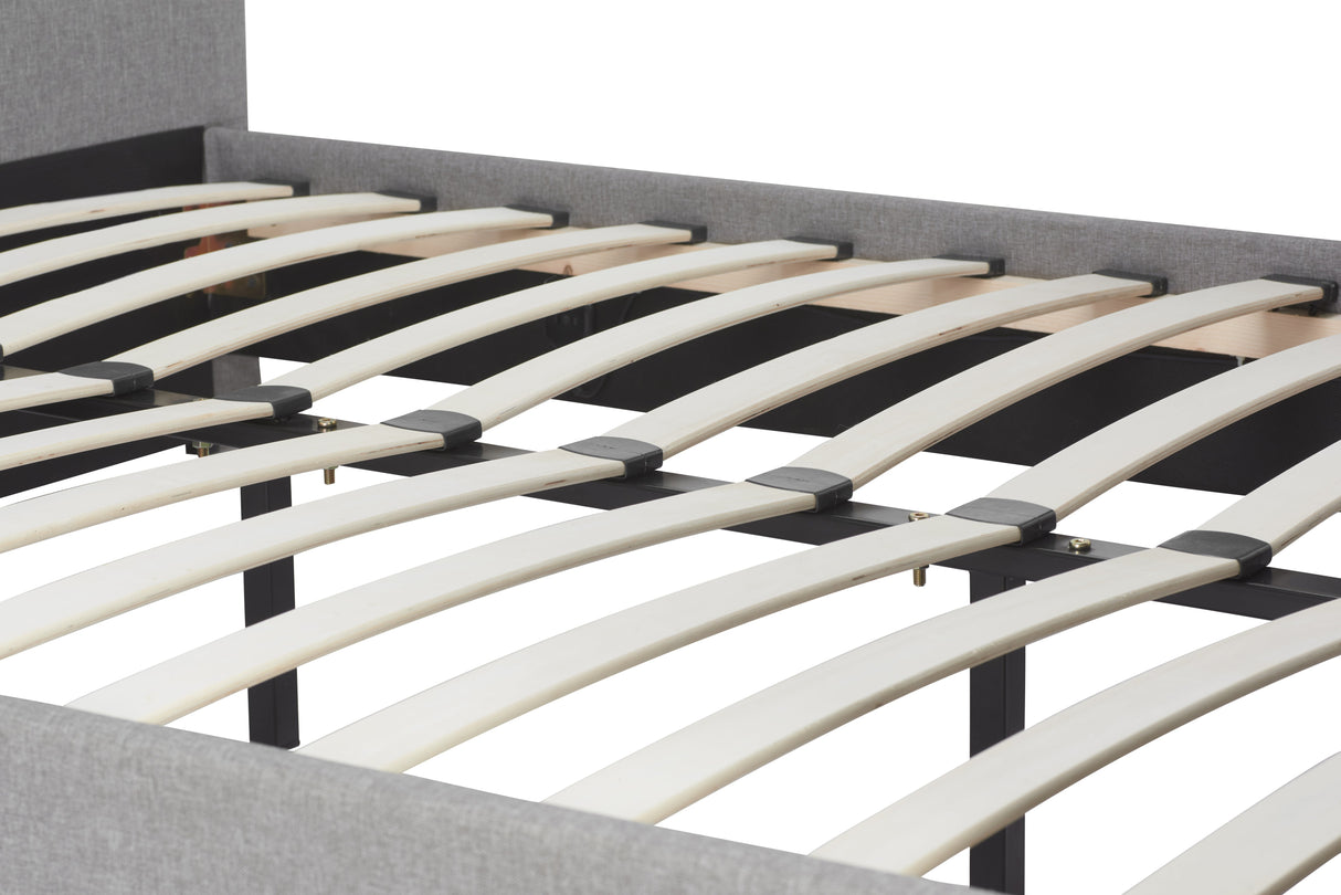 Plaza Fabric TV Storage Bed - Birlea