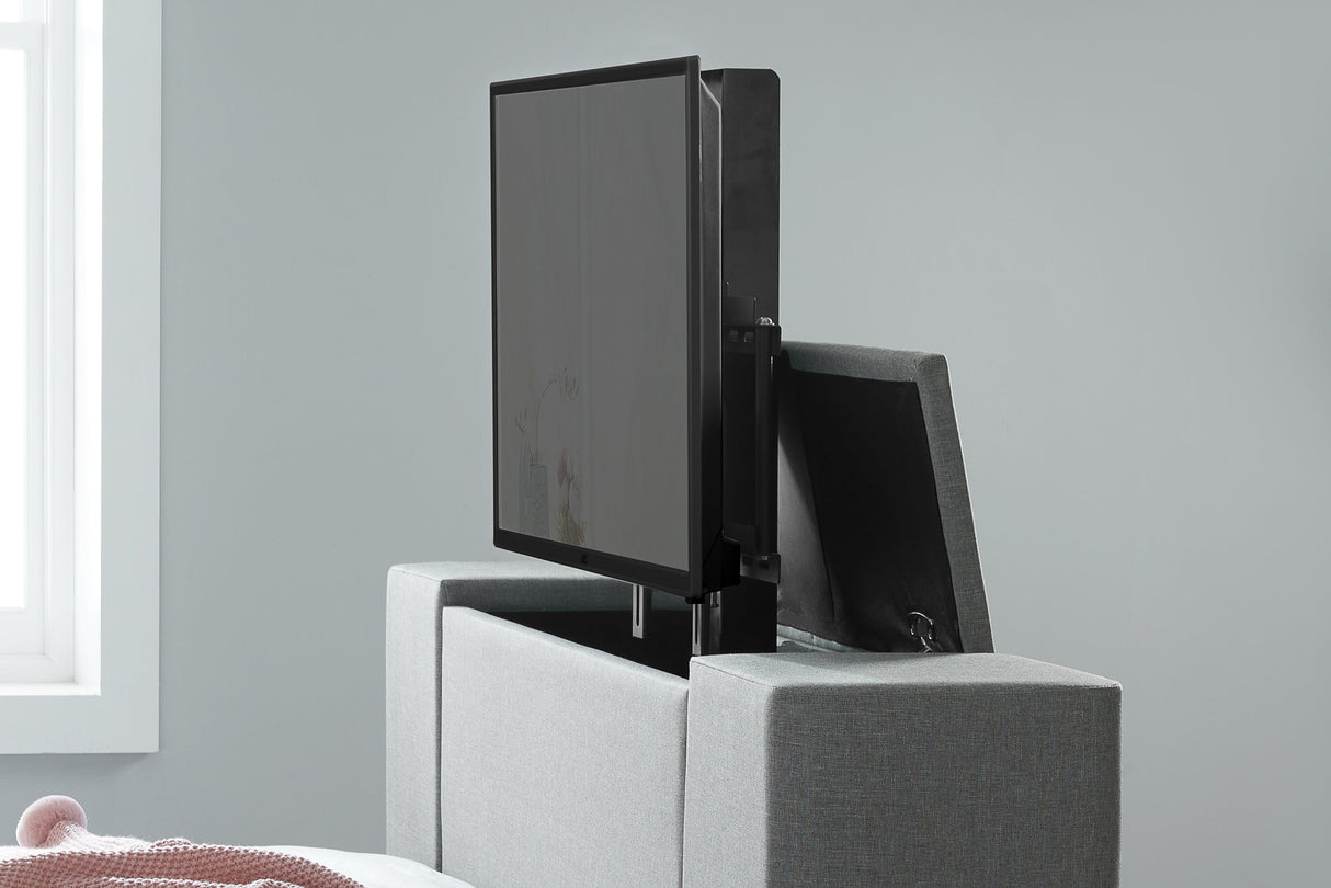 Plaza Fabric TV Storage Bed - Birlea
