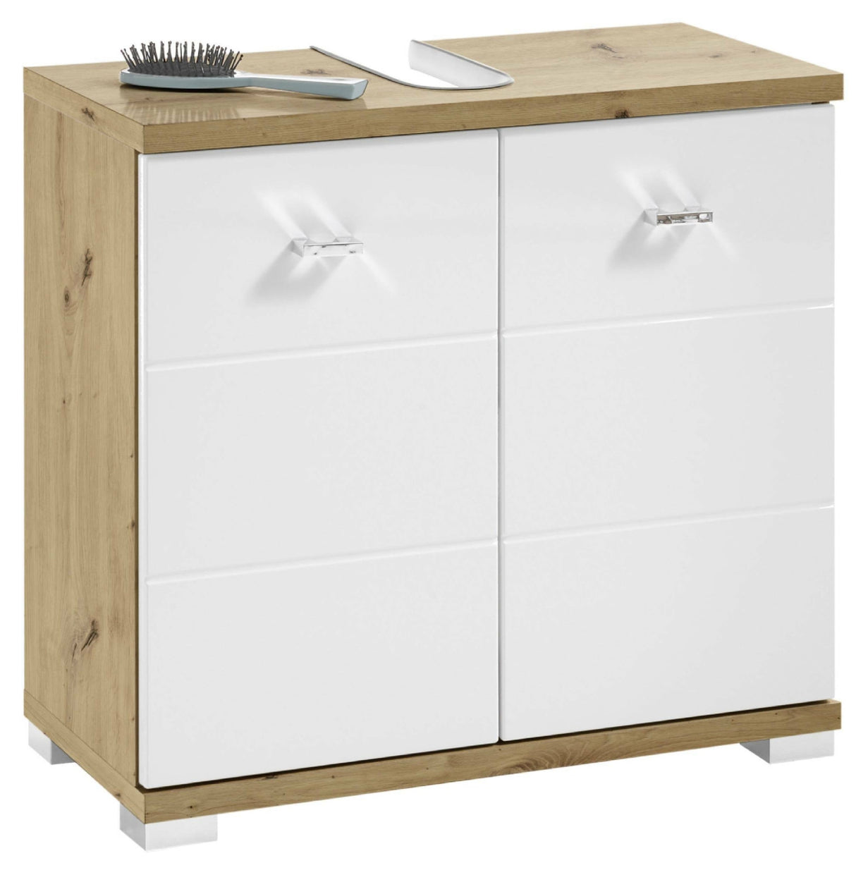 Pool 2 Door Under Sink Bathroom Cabinet - Julian Bowen