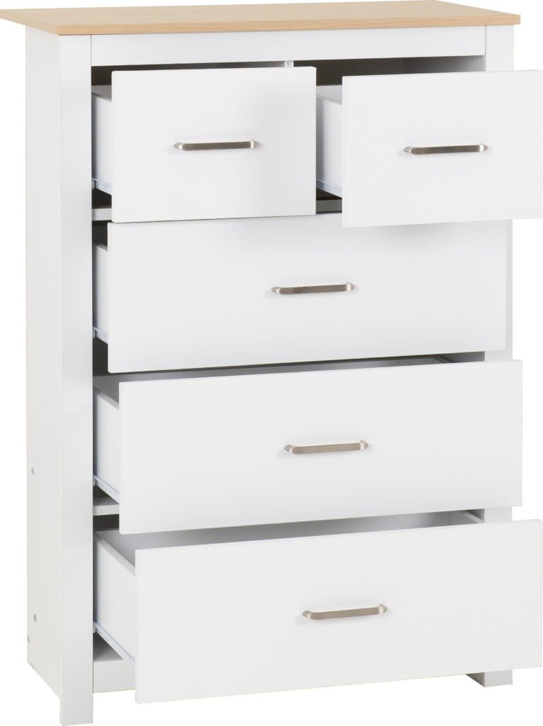 Portland 3+2 Drawer Chest - Seconique