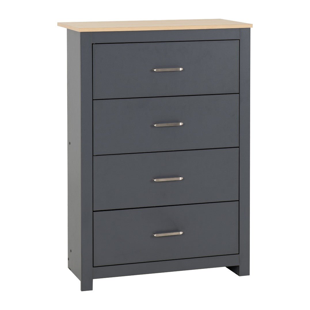 Portland 4 Drawer Chest - Seconique