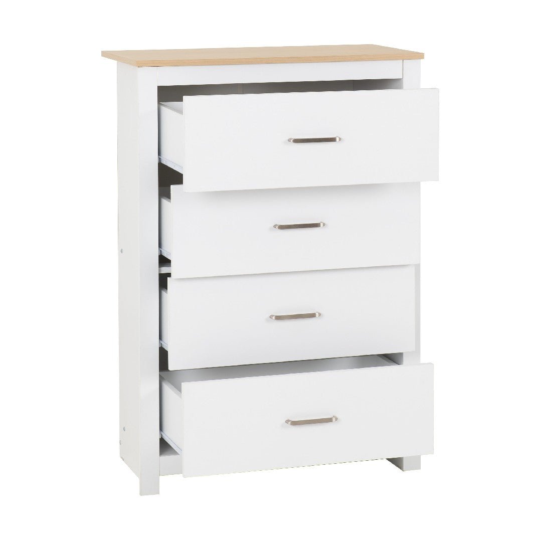 Portland 4 Drawer Chest - Seconique