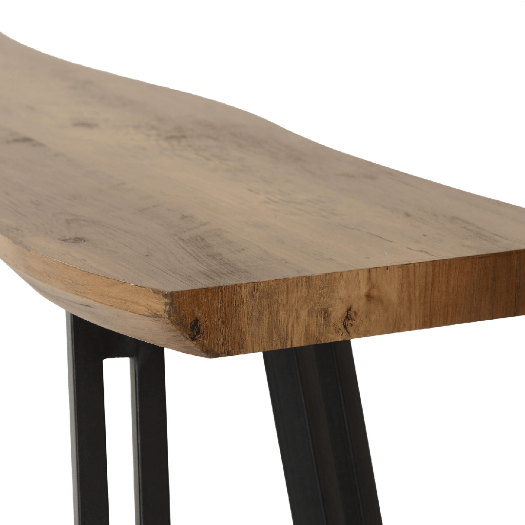 Quebec Wave Edge Console Table - Seconique