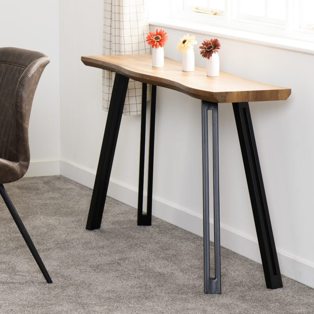 Quebec Wave Edge Console Table - Seconique