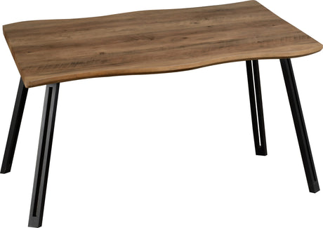 Quebec Wave Edge Dining Table - Seconique