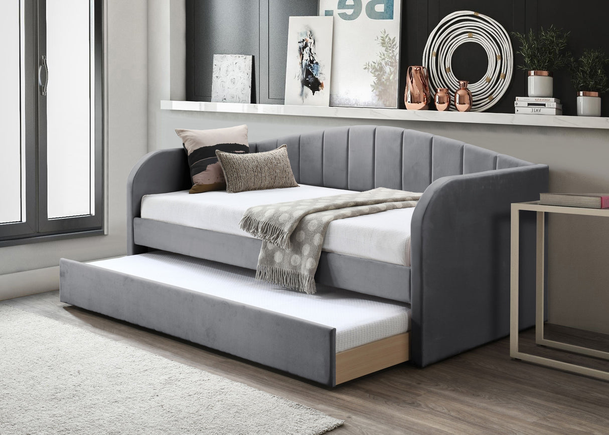 Fabric Sofa with Day Bed