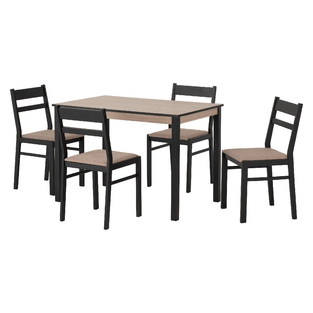 Radley Dining Table Set with 4 Chairs - Seconique