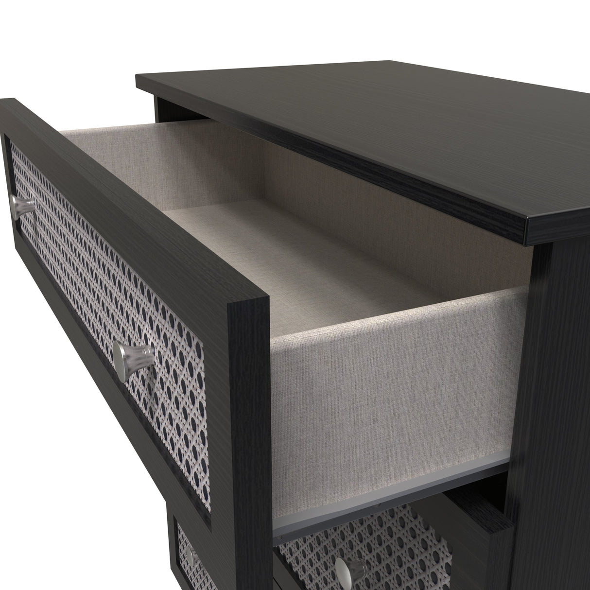 Rattan 3 Drawer Deep Chest - Welcome Furniture