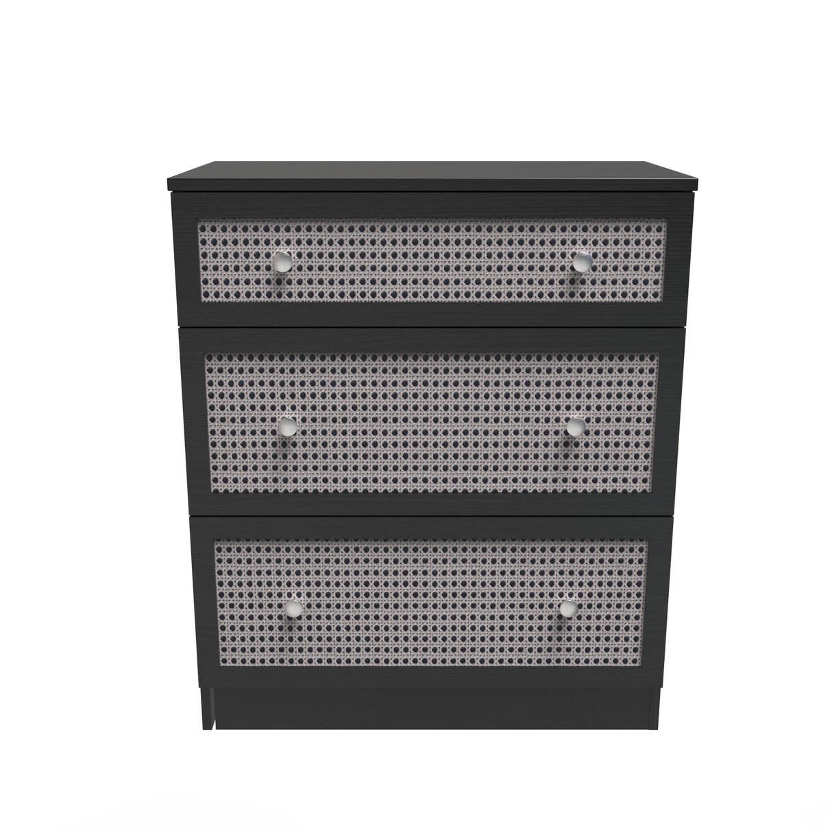 Rattan 3 Drawer Deep Chest - Welcome Furniture