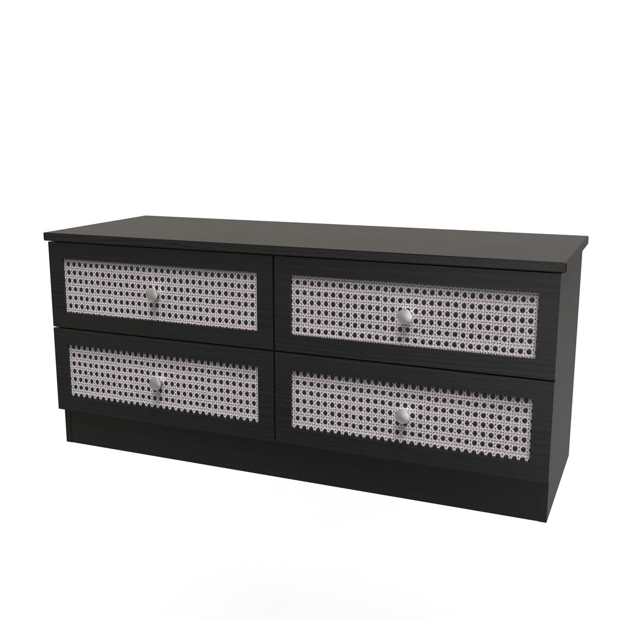 Rattan 4 Drawer Bed Box - Welcome Furniture