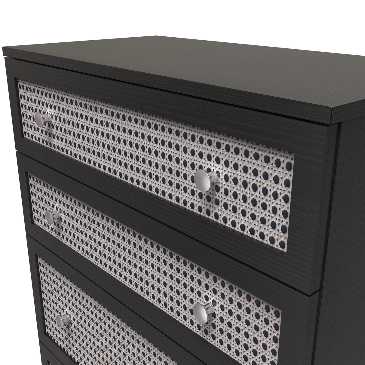 Rattan 4 Drawer Deep Chest - Welcome Furniture