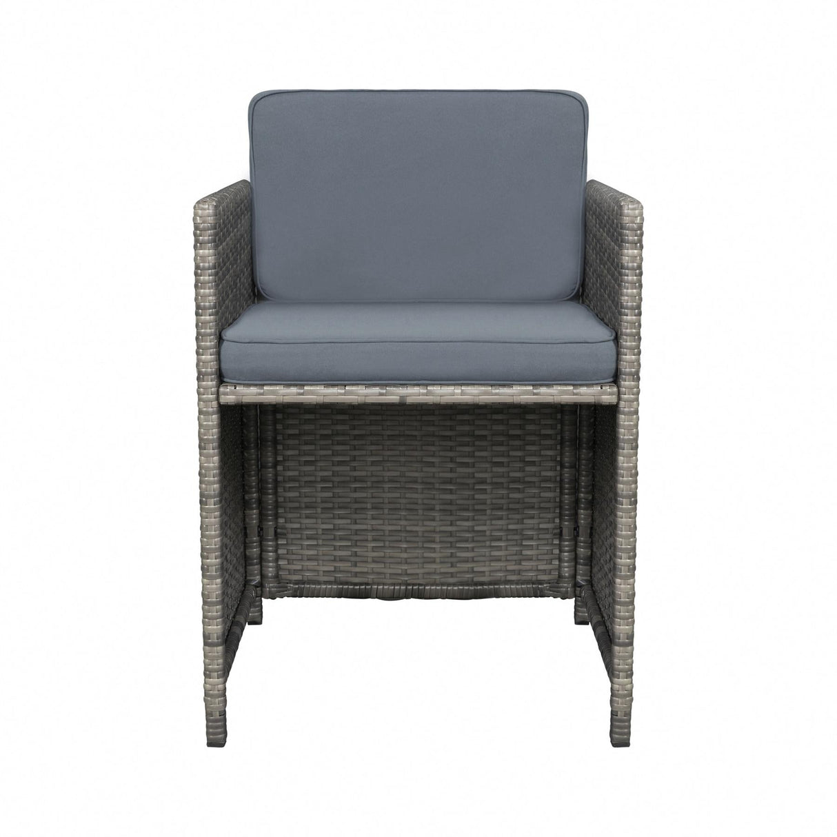 Rattan 9 Piece Cube Garden Furniture Dining Set - TGC