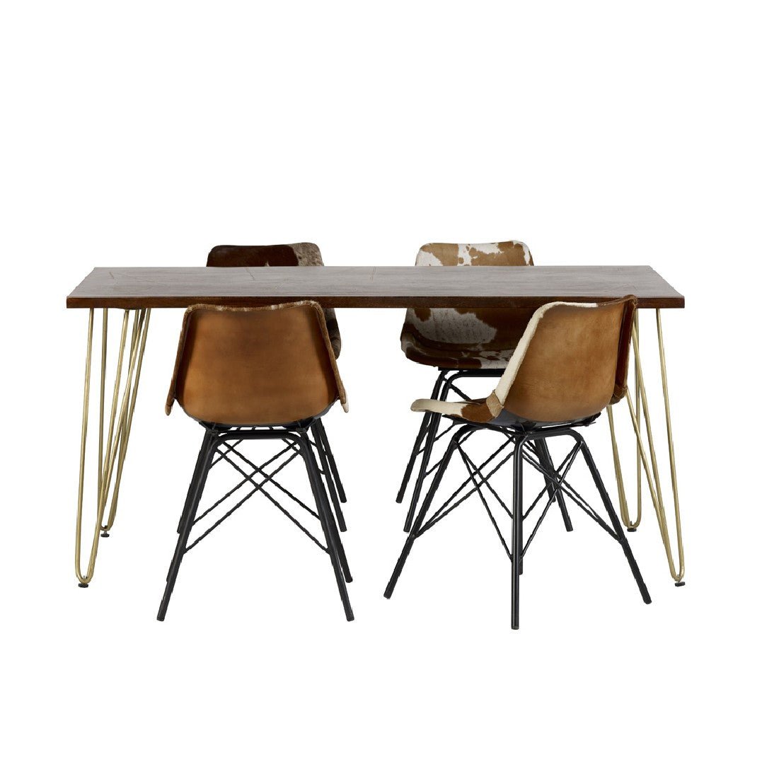 Reclaimed Wood Dining Table - Indian Hub
