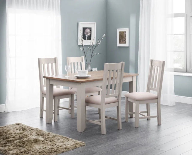 Richmond Extending Dining Table Set - Julian Bowen