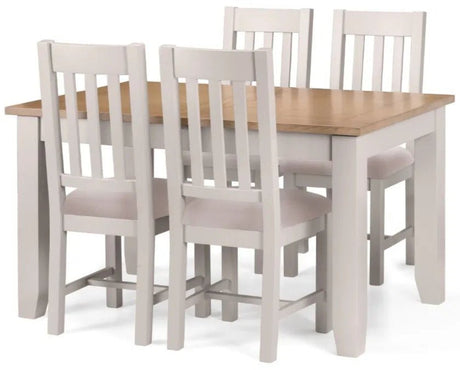 Richmond Extending Dining Table Set - Julian Bowen