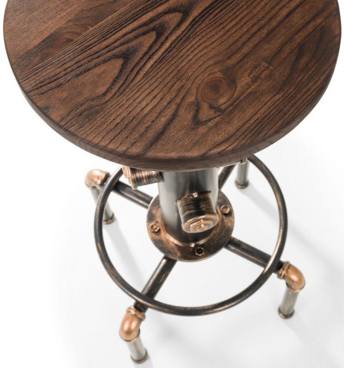 Rockport Pipework Bar Stools - Julian Bowen