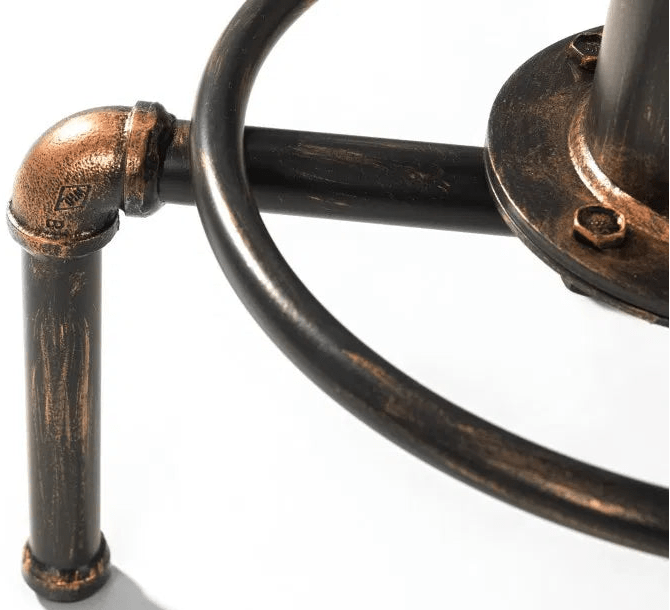 Rockport Pipework Bar Stools - Julian Bowen